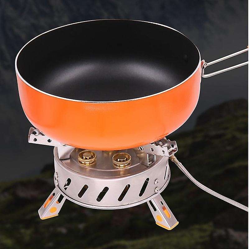 Outdoor Gas Burner High-Power Fierce Core Portable Hiking Backpacking Picnic Cooking Stove for Campi