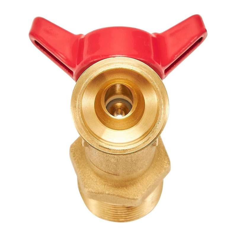 Outdoor Garden Hose Faucet Ball Valve Hose Bibb Shut Off Valve 3/4inch Male Npt X 3/4inch Male Ght T