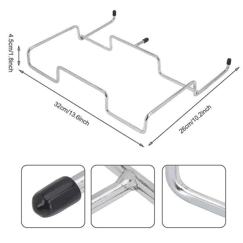 Outdoor Garbage Rack Camping Desktop Wire Storage Rack Kitchen Garbage Bag Holder