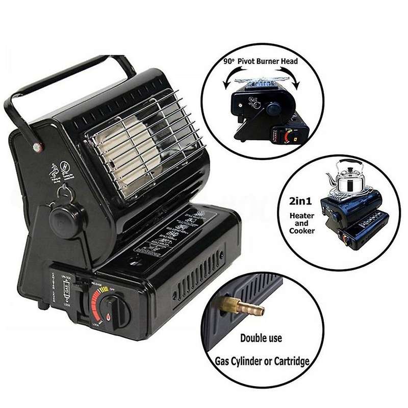 Outdoor Heat Cooker Gas Heater Camping Heating Aluminum Alloy Portable Camping Tent Portable Gas Hea
