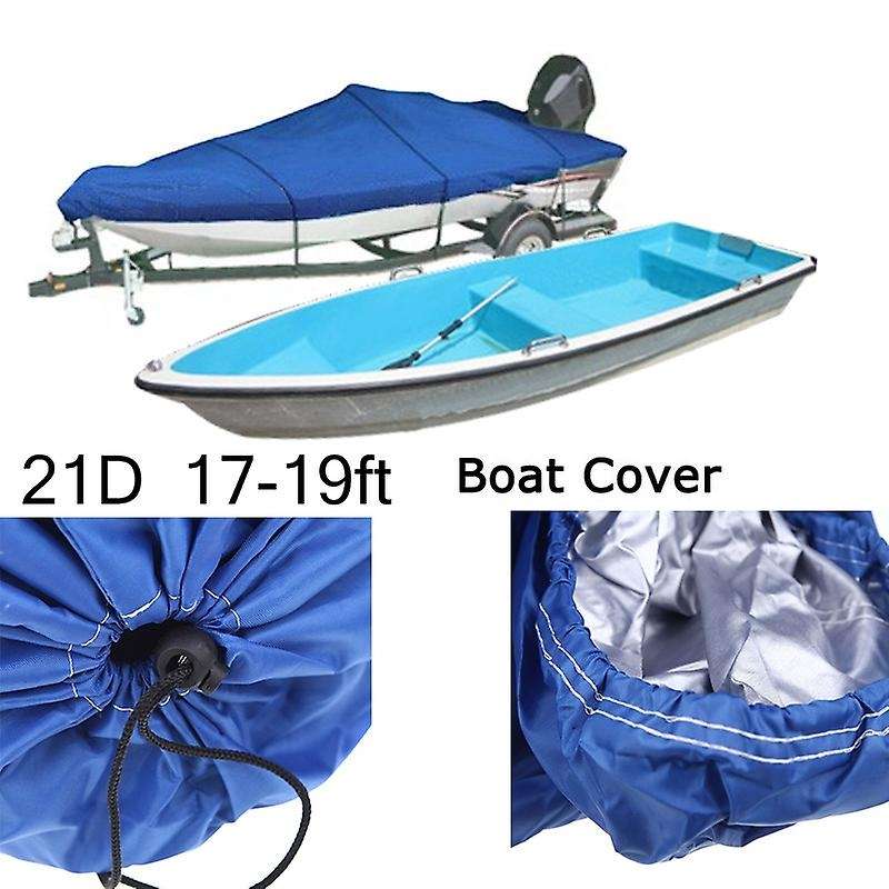 Outdoor Heavy Fishing Ski Boat Cover Yacht Cover 210D Speed Boat Cover 11-13 Inch 14-16 Inch 17-19 I