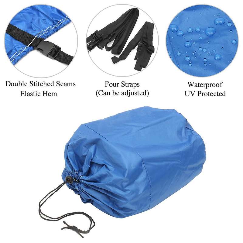 Outdoor Heavy Fishing Ski Boat Cover Yacht Cover 210D Speed Boat Cover 11-13 Inch 14-16 Inch 17-19 I