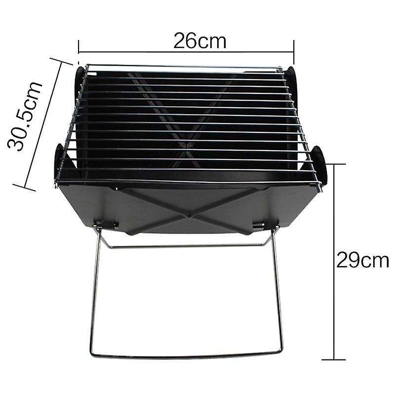 Outdoor Grill X-Shaped Folding Grill Camping Portable Grill Barbecue Grill Camping Supplies