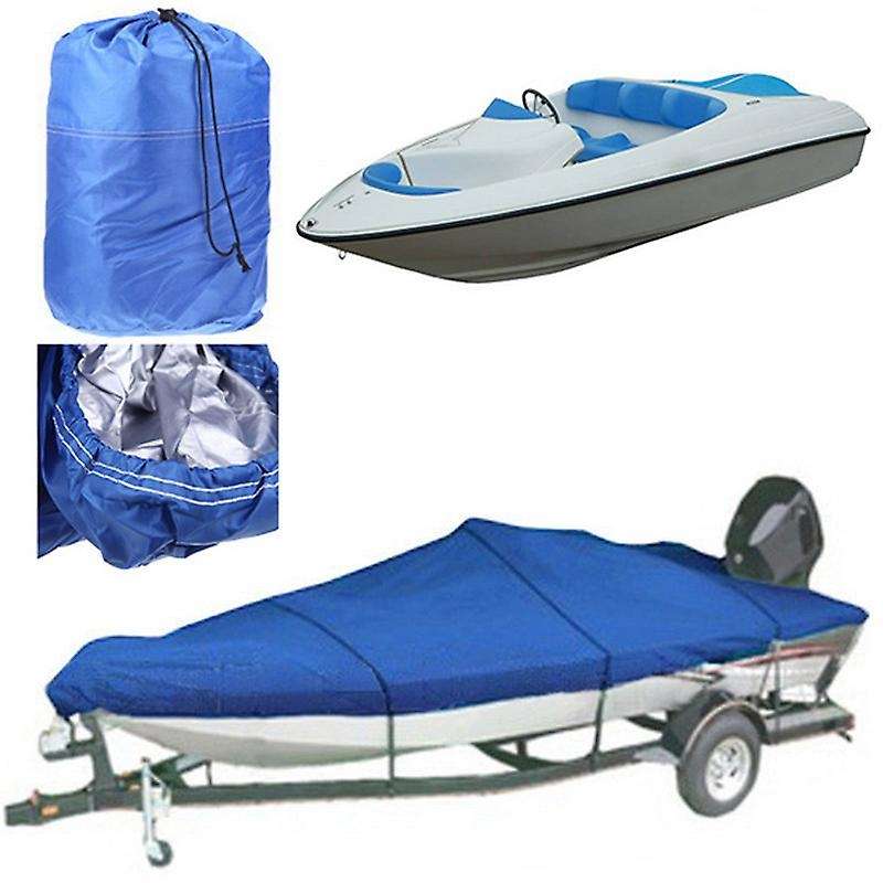 Outdoor Heavy Fishing Ski Boat Cover Yacht Cover 210D Speed Boat Cover 11-13 Inch 14-16 Inch 17-19 I