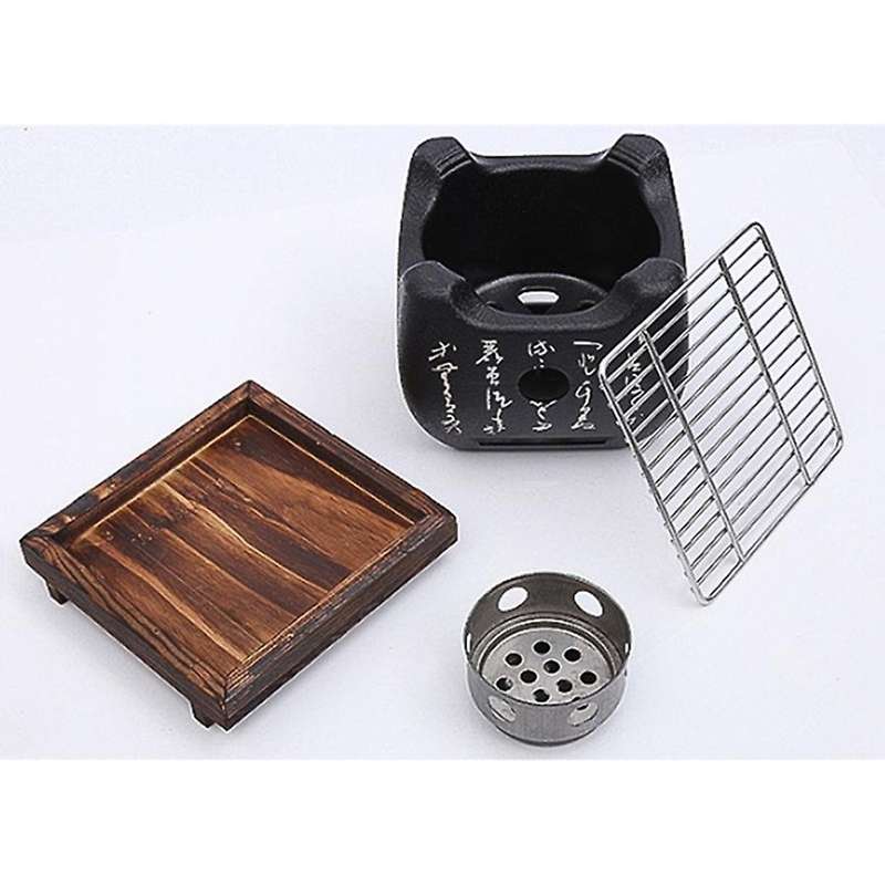 Outdoor Japanese Style BBQ Grill Food Carbon Furnace Barbecue Stove Cooking Oven Alcoholic Grill Por