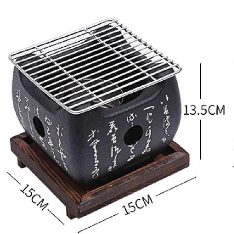 Outdoor Japanese Style BBQ Grill Food Carbon Furnace Barbecue Stove Cooking Oven Alcoholic Grill Por