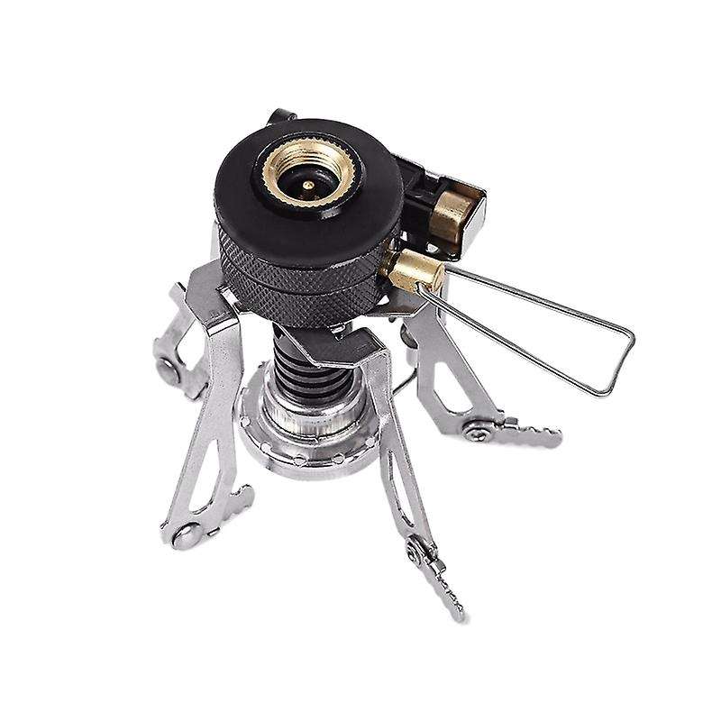 Outdoor Mini Folding Gas Stove Portable Camping Stove Wild Camping Integrated Mini Stove Cooking Pic