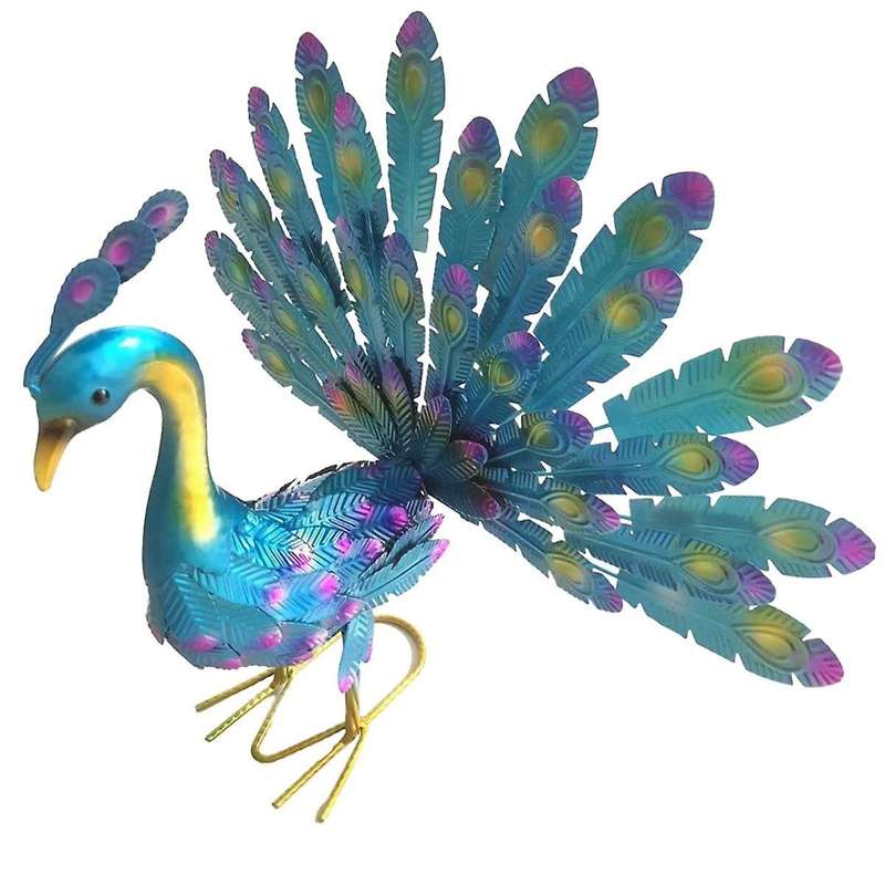 Outdoor Metal Statue Ornament DIY Art Crafts Garden Decoration Statue