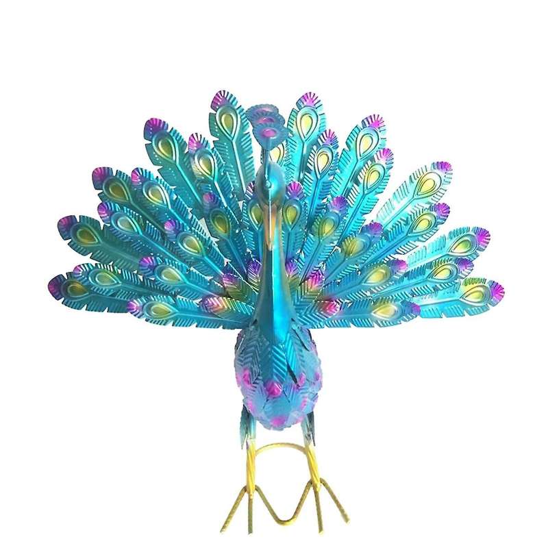 Outdoor Metal Statue Ornament DIY Art Crafts Garden Decoration Statue