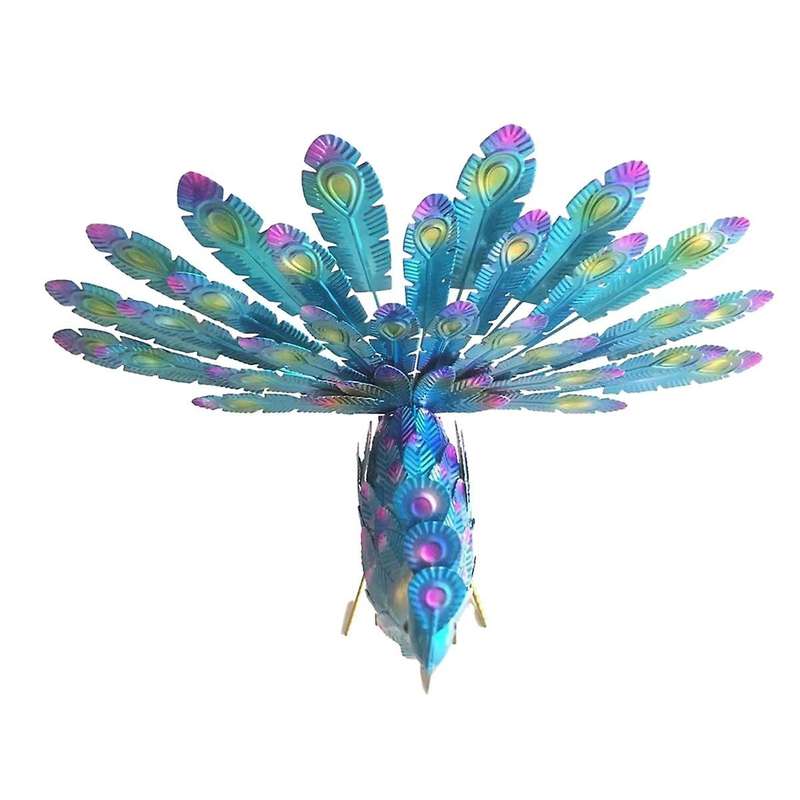 Outdoor Metal Statue Ornament DIY Art Crafts Garden Decoration Statue