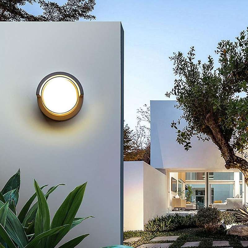 Outdoor LED Wall Lamp Villa Courtyard Gate Exterior Wall Lamp Staircase Aisle Corridor Lamp Balcony