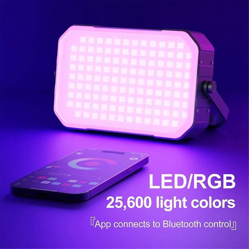 Outdoor Lighting RGB Atmosphere Light with Sound for Outdoor Camping Tent