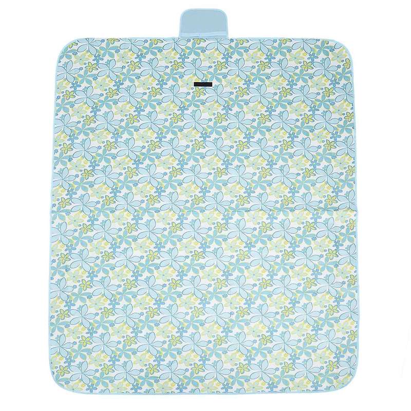 Outdoor Picnic Blanket Camping Travel Waterproof Foldable Hiking Sandproof Beach Mat Blue