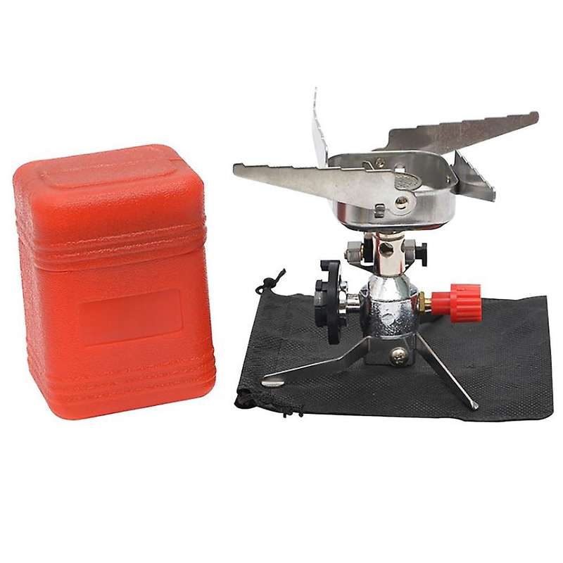 OUtdoor MUlti-FUnction Folding Cassette BUrner Camping Picnic Cooker Integrated Long Gas Stove Mini