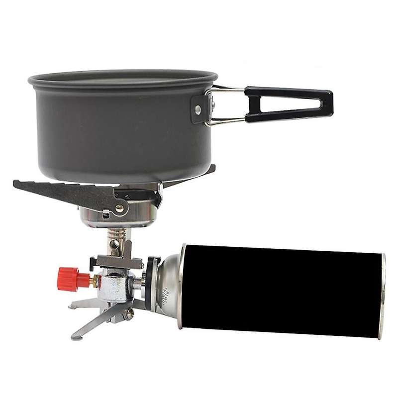 OUtdoor MUlti-FUnction Folding Cassette BUrner Camping Picnic Cooker Integrated Long Gas Stove Mini