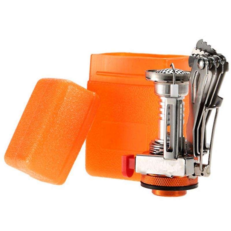 Outdoor Picnic Cooking Stove Super Folding Camping Gas Stove Mini Pocket Cooking Burner 3000W 95G