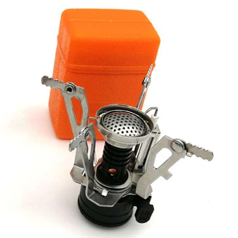Outdoor Picnic Cooking Stove Super Folding Camping Gas Stove Mini Pocket Cooking Burner 3000W 95G