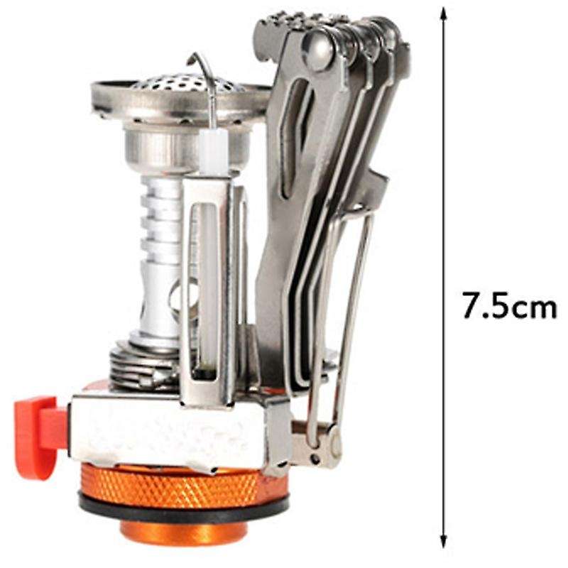 Outdoor Picnic Cooking Stove Super Folding Camping Gas Stove Mini Pocket Cooking Burner 3000W 95G