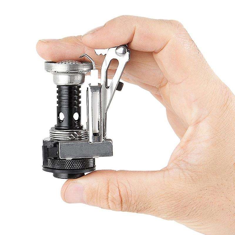 Outdoor Picnic Cooking Stove Super Folding Camping Gas Stove Mini Pocket Cooking Burner 3000W 95G
