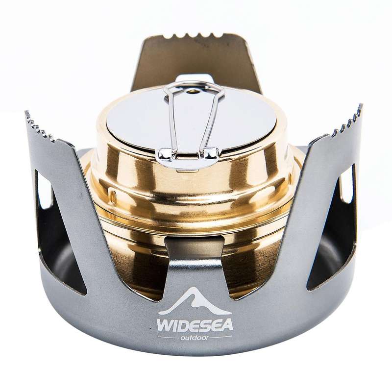 Outdoor Picnic Stove Mini Ultra-Light Cooking Burner Stove Camping Portable Folding Furnace for Camp