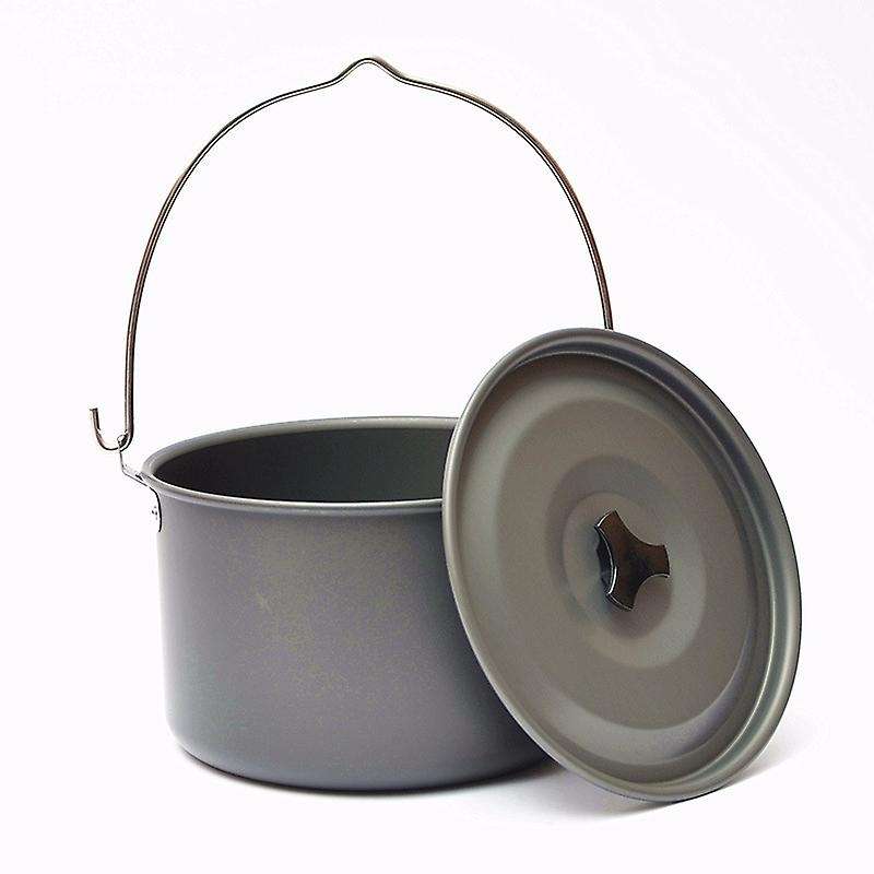 Outdoor Picnic Single Pot Aluminum Alloy Camping Pot