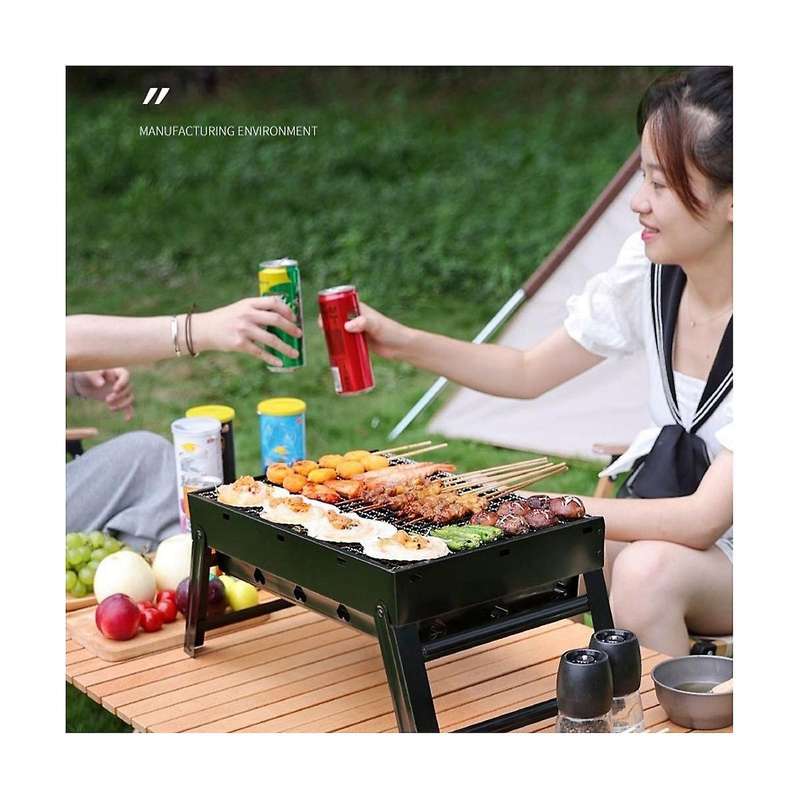 Outdoor Portable Barbecue Grills Folding Camping Barbecue Grills Household Charcoal Barbecue Stove.