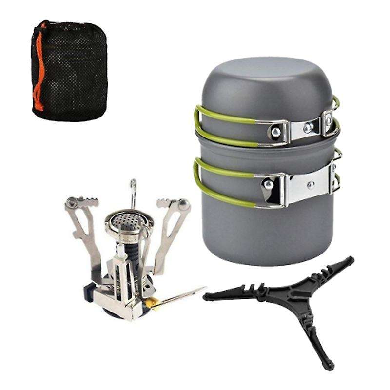 Outdoor Portable Camping Cookware Set Picnic Cookware
