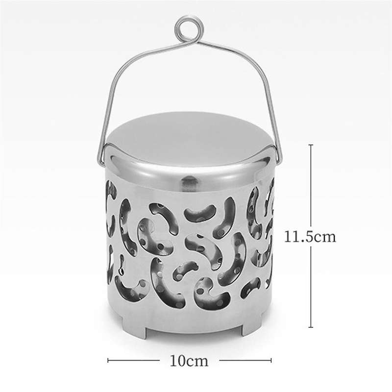 Outdoor Portable Gases Heater Stoves Heating Cover Mini Heater Cap Stainless Steel Gas Oven Burner C