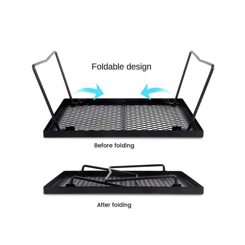 Outdoor Portable Folding Mesh Table Camping Lightweight Waterproof Barbecue Table for Travel Tour