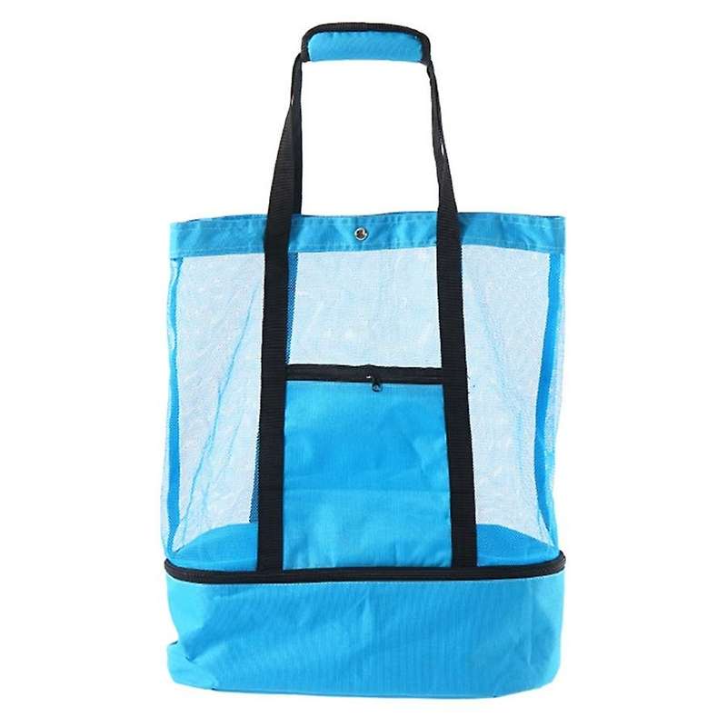 Outdoor Portable Picnic Bag Camping Bbq Insulation Ice Pack Multifunction Package Travel Blue Bag Be