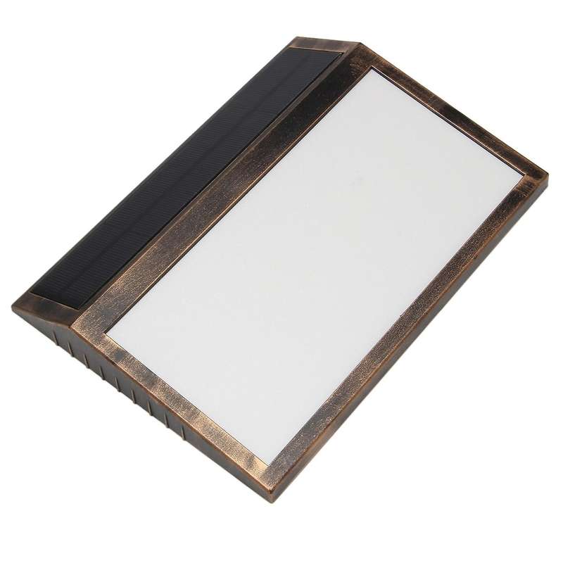 Outdoor Solar LED House Number Light Energy Saving Solar Door Plate Light DIY Garden Garage Door Num