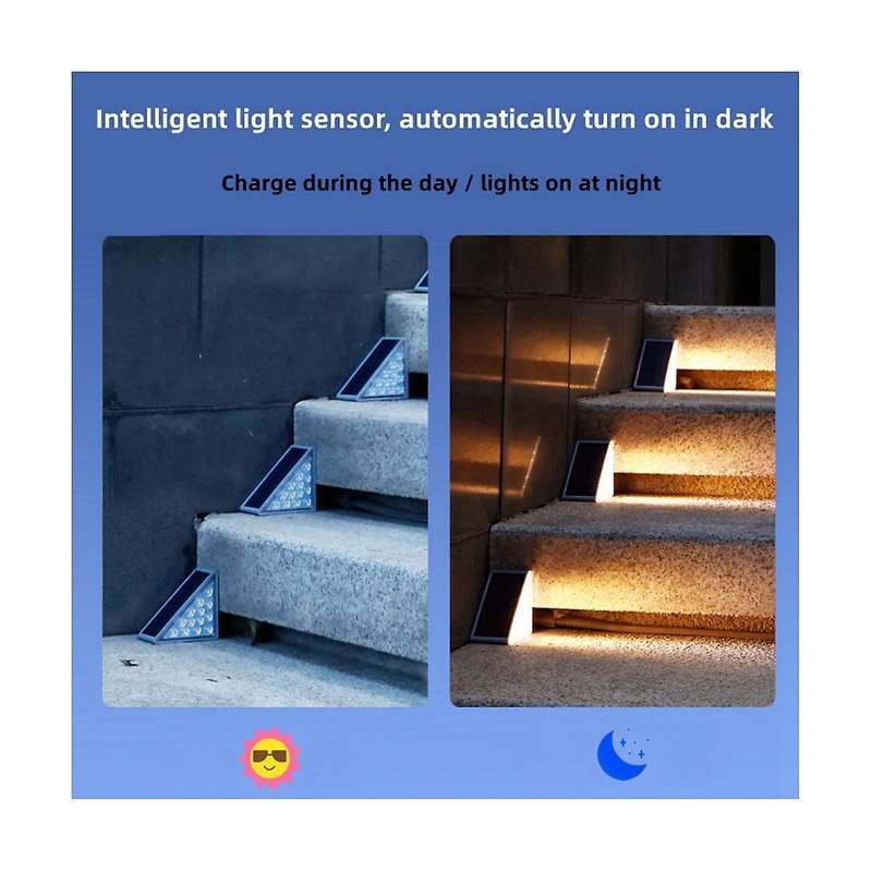 Outdoor Solar Led Light Stairs Lighting Solar Lamp Garden Lights Outdoor Lighting Solar Lighting Sun