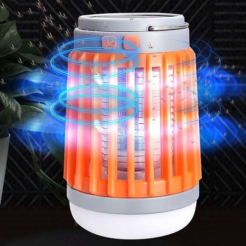 Outdoor Solar Mosquito Light Waterproof Camping Mosquito Repellent Camping Mosquito Lighting Usb Cha