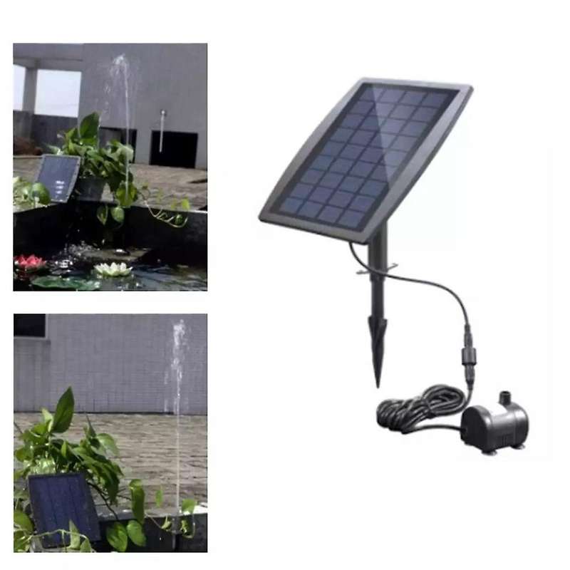 Outdoor Solar Water Fountain Pump for Bird Bath Garden Pool Pond Aquarium Floating Water Fountain Pu