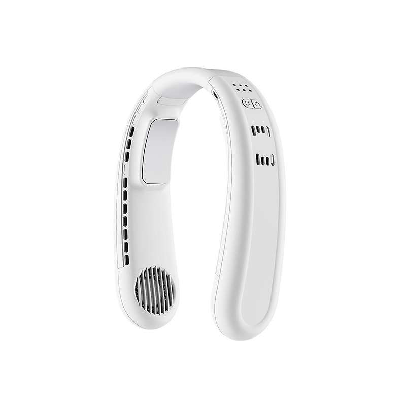 Outdoor Sports Fan F63 Neck Fan Mini Silent Semiconductor Cooling Portable Fan Azy Usb Neckband Han