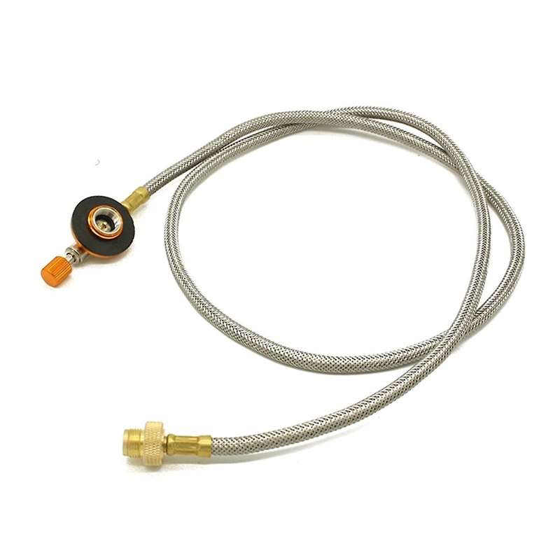 Outdoor Stove Gas Adapter Split Stove Converter Gas Tank Adaptor for Camping Cooking Picnic Camping