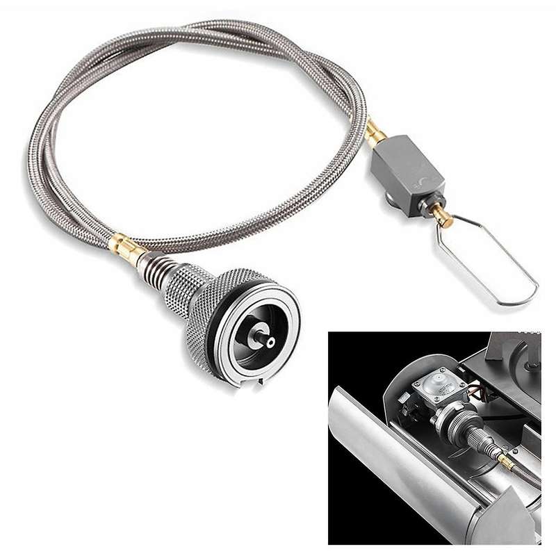 Outdoor Stove Gas Adapter Split Stove Converter Gas Tank Adaptor for Camping Cooking Picnic Camping