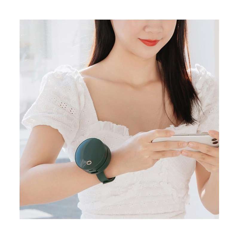 Outdoor Sports Fan Wrist Fan Adjustable Wearing Mesh Red Fan Mini Rechargeable Fan