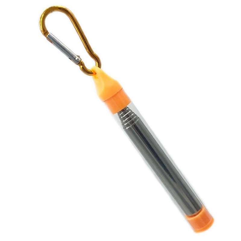 Outdoor Stainless Steel Fire Hose, Fire Blower, Camping Fire Tool, Retractable