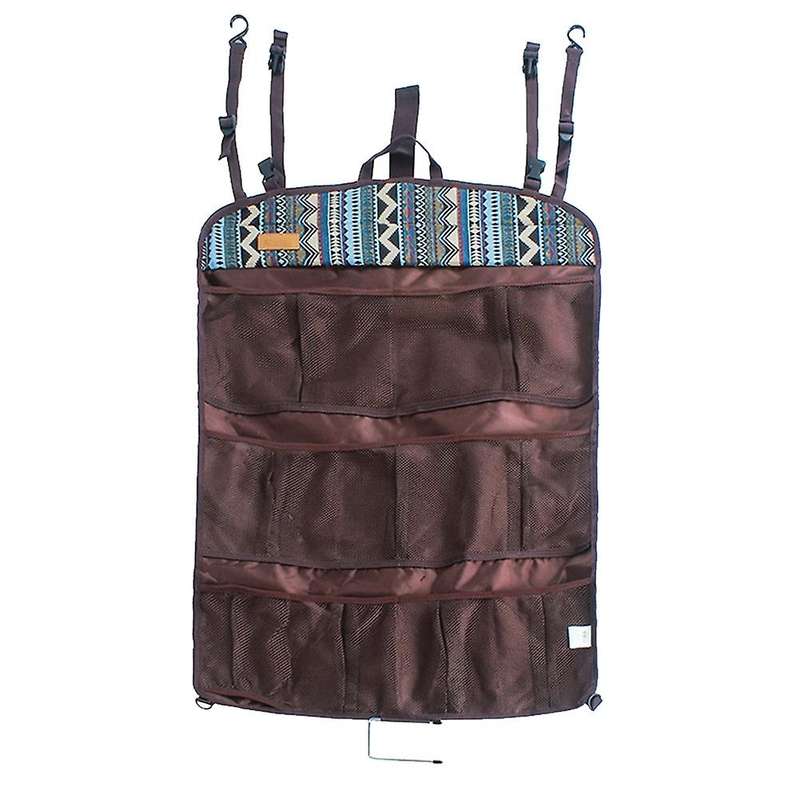 Outdoor Tools Travel Camping Tent Storage Hanging Bag Fold-Up Household Wall Hanging Bag with Back S