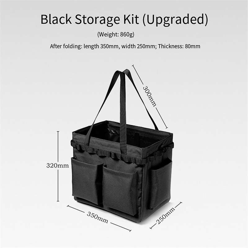 Outdoor Tool Storage Box Camping Storage Bag Large Capacity Multifunctional Handbag Storage Picnic S