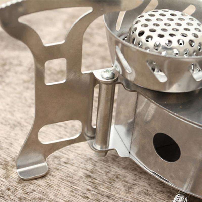 Outdoor Three Cooker Portable Folding Camping Fierce Fire Stove Picnic Hiking Cooking Gas Stove