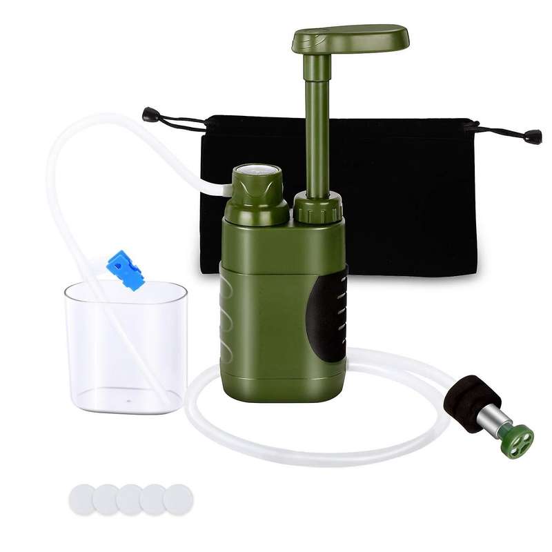 Outdoor Water Purifier Emergency Life Survival Water Filter Mini Portable Filter Tool Outdoor Activi
