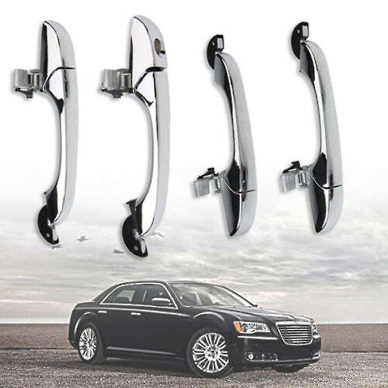 Outer Door Handle Chrome Fit for 300C 05-10 Magnum 05-08 Exterior