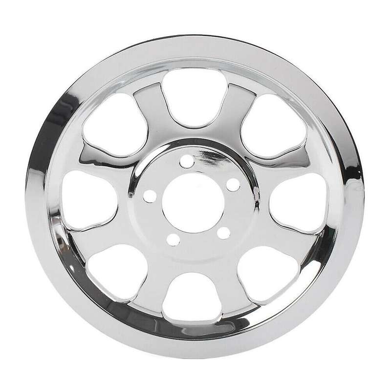 Outer Pulley Cover 70 Tooth for Fxst Flst 2000-2006 Chrome