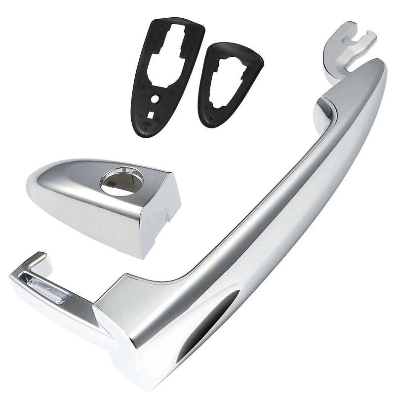 Outside Door Handle for 2003-2011 735409026 735409024 Door Handle Car Protective Accessories Sticker
