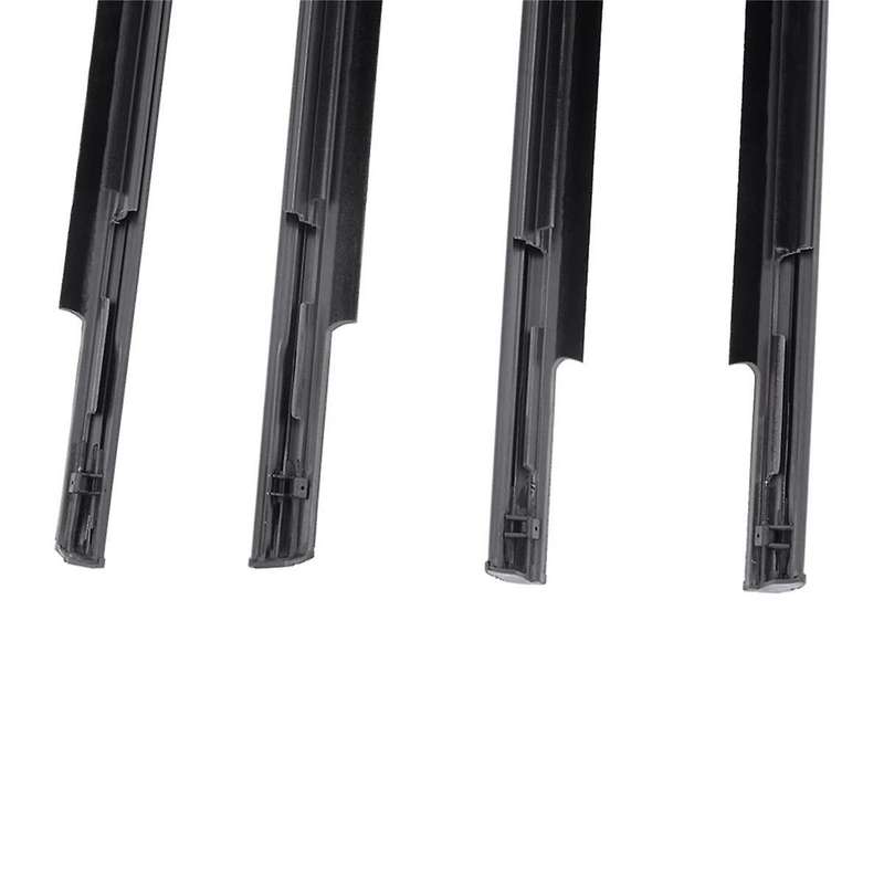 Outside Window Glass Rubber Weatherstrip Kit for 2.0L 2.4L 08-17 5727A005 5727A006 5757A017 5757A01