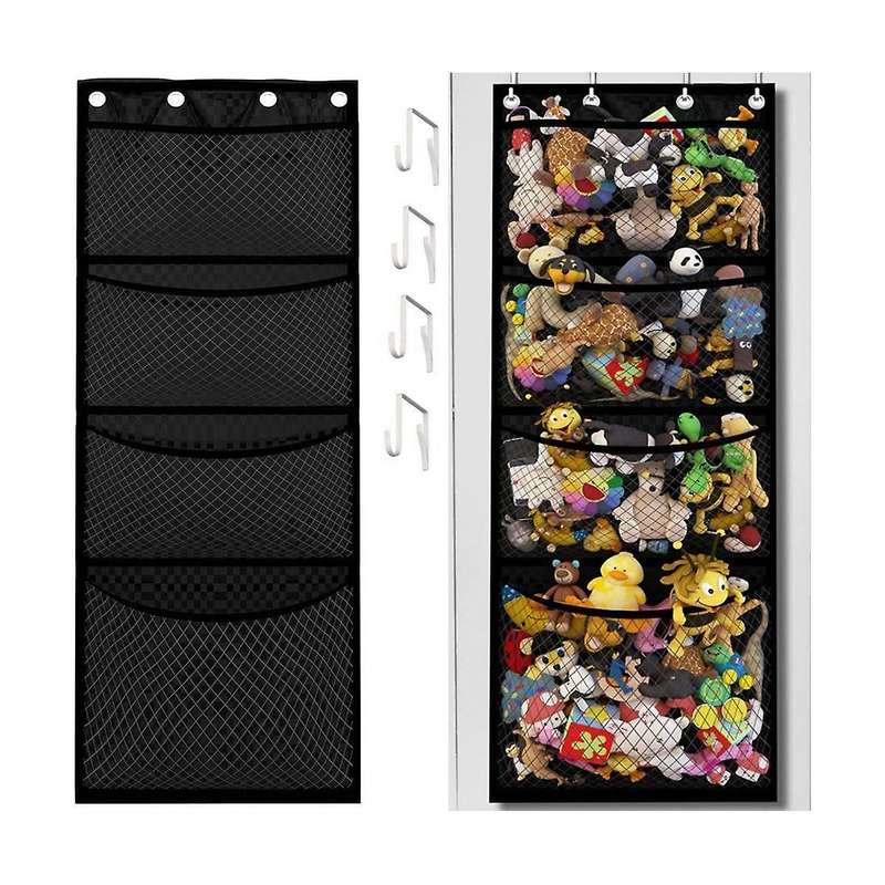 Over Door Animal Storage for Stuffies, Toys and Animals and Other Soft Sundries,door Organizer Stor