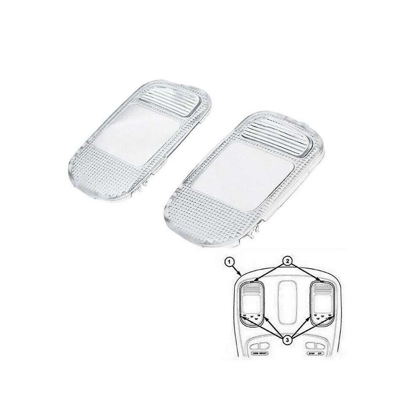 Overhead Console Dome Map Light Lens for Ram 1500 2500 3500 4500 5500 Overhead Console Dome Map Lig