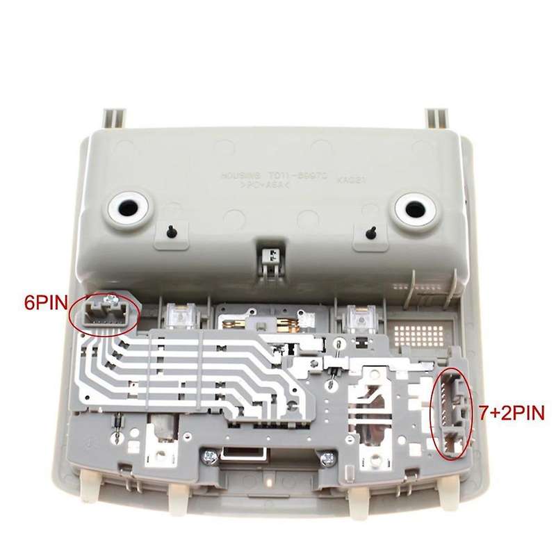 Overhead Light with Sun Roof Switch Roof Control Light Switch Sunroof Switch Assembly TD12-69-970 f